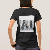 Industriële Lettervorm – AI T-shirt (Achterkant)