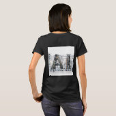 Industriële Lettervorm – AI T-shirt (Achterkant volledig)