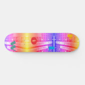 Industriële lichten regenboog Flow Skateboard (Horizontaal)