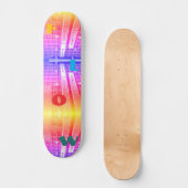 Industriële lichten regenboog Flow Skateboard (Voorkant)