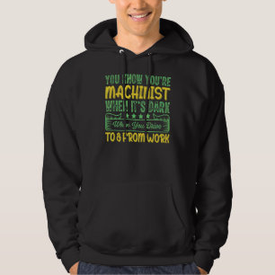 Industriële machines hoodie
