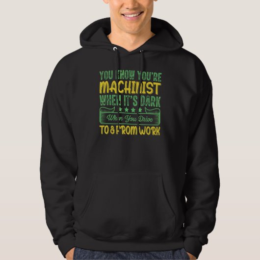 Industriële machines hoodie (Voorkant)