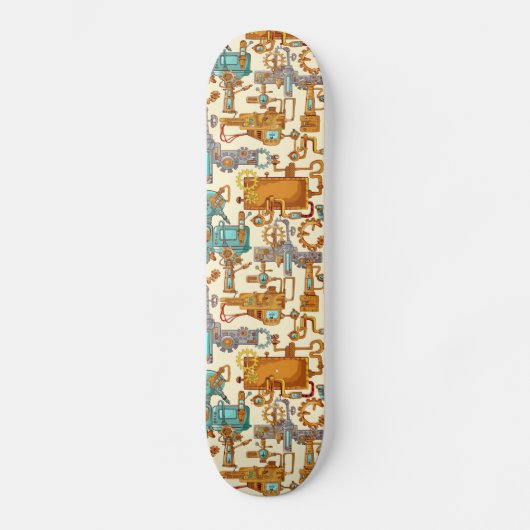 Industriële machines persoonlijk skateboard (Voorkant)