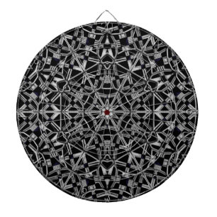 Industriële Mandala  Dartbord