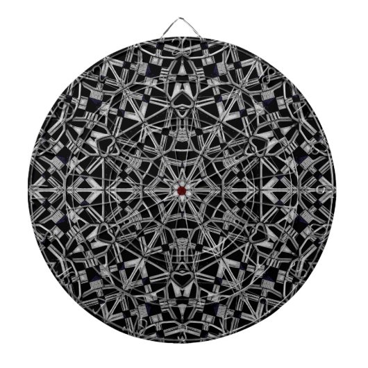 Industriële Mandala Dartbord (Voorkant)