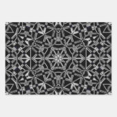 Industriële Mandala Inpakpapier Vel (Voorkant 3)