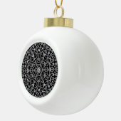 Industriële Mandala  Keramische Bal Ornament (Rechts)