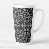 Industriële Mandala Latte Mok (Rechts)