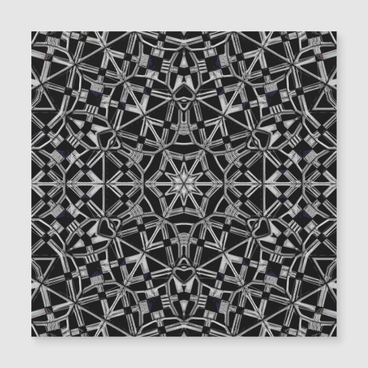 Industriële Mandala Magnetische Kaart (Voorkant)