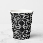 Industriële Mandala Papieren Bekers (Achterkant)