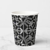 Industriële Mandala Papieren Bekers (Voorkant)