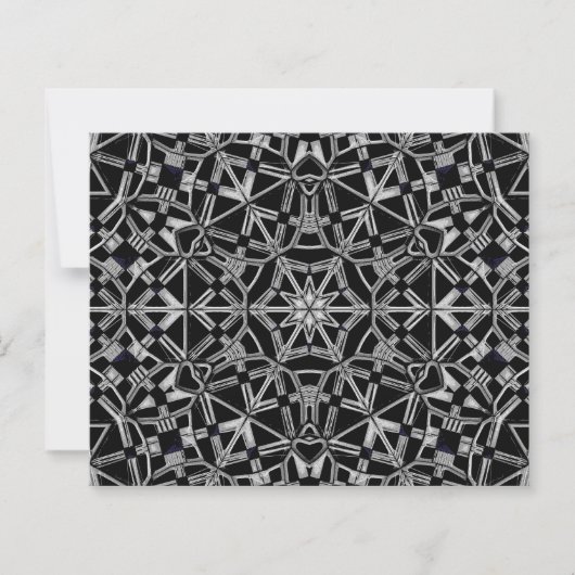 Industriële Mandala Papieren Vel (Voorkant)