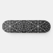 Industriële Mandala  Persoonlijk Skateboard (Horizontaal)