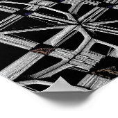 Industriële Mandala Poster (Hoek)