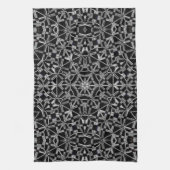 Industriële Mandala Theedoek (Verticaal)
