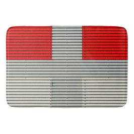 Industriële Metalen Muur Badmat – Textured & Moder