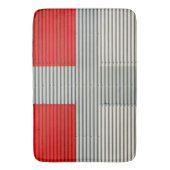 Industriële Metalen Muur Badmat – Textured & Moder (Voorkant Verticaal)