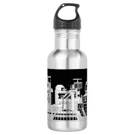 Industriële Metallurgische Combinatie Staal Water  Waterfles