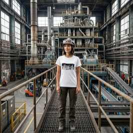 Industriële Metallurgische Combinatie Vrouwen T-shirt