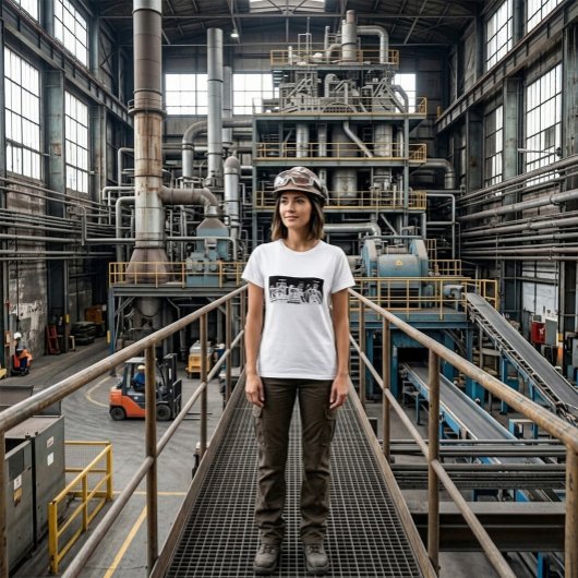 Industriële Metallurgische Combinatie Vrouwen T-shirt
