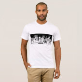 Industriële Metallurgische Combine Silhouette Here T-shirt (Voorkant volledig)