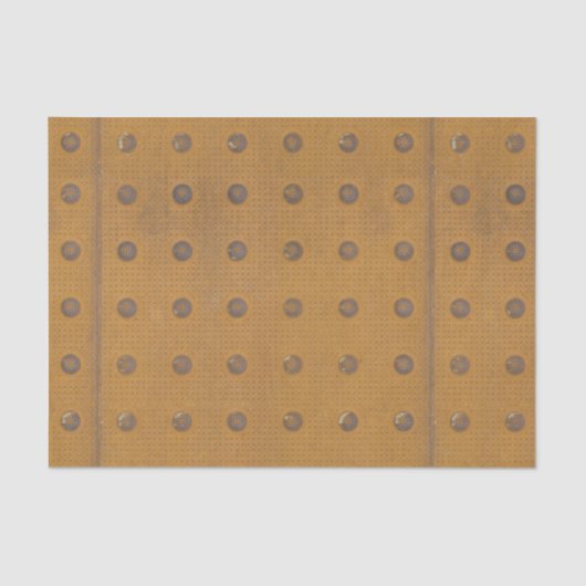 Industriële mosterdmetalen tissuepapier (Voorkant)