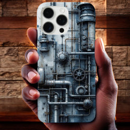 industriële pijpbeschermer iPhone 16 pro max hoesje