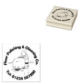 Industriële polijstmachines en reinigingsmiddelen  rubberstempel (Gestempeld)