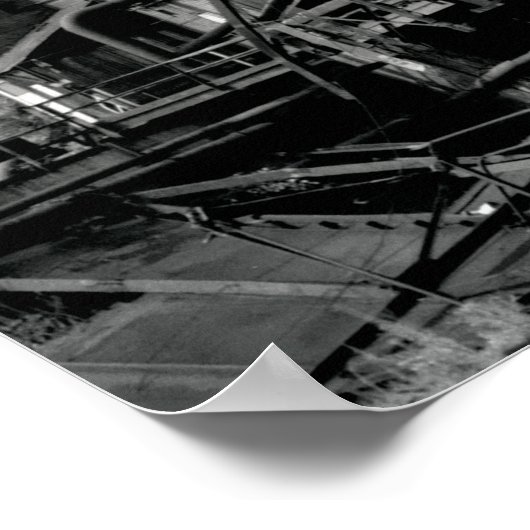 Industriële post-apocalyps poster (Hoek)