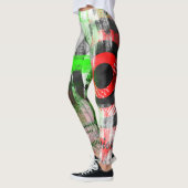 Industriële print leggings (Links)