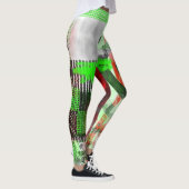 Industriële print leggings (Rechts)