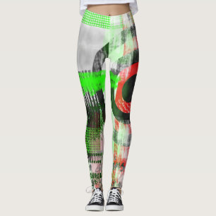Industriële printleggings leggings