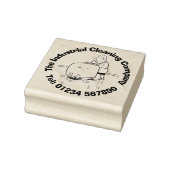 Industriële reinigers & reiniging. rubberstempel (Stempel)