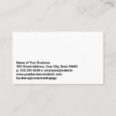 Industriële reinigers | Zeepbellen | Power Wash Visitekaartje (Achterkant)