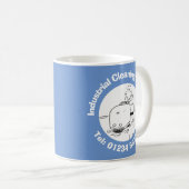 Industriële reiniging. koffiemok (Voorkant rechts)