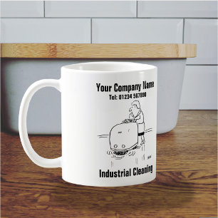 Industriële reiniging koffiemok