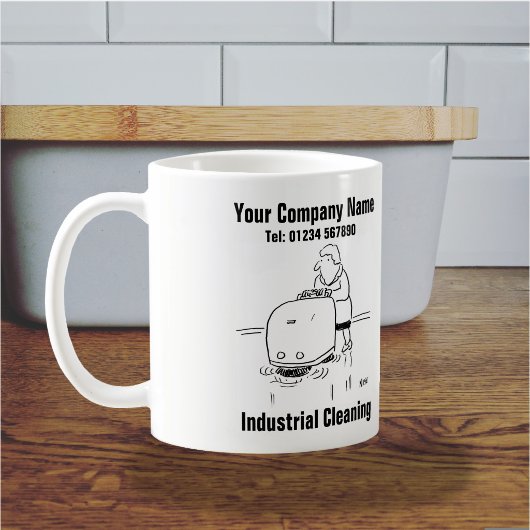Industriële reiniging koffiemok