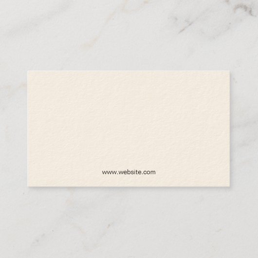 Industriële reiniging | Maid Service Visitekaartje (Achterkant)