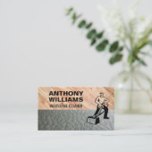 industriële reiniging | Tapijt en houten vloeren Visitekaartje (Staand voorkant)