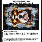 Industriële Retro Steampunk Bulldog EF2L Decoupage Tissuepapier
