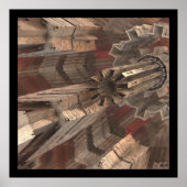 industriële revolutie poster (Voorkant)