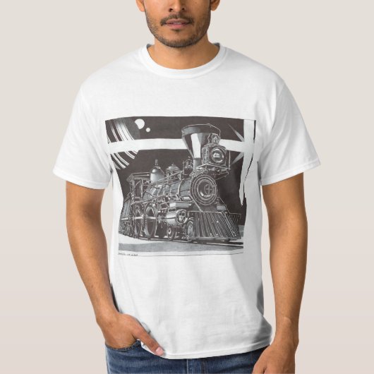 Industriële revolutie 's nachts t-shirt (Voorkant)