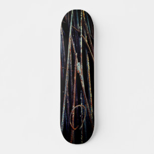 Industriële roestbakken skateboard