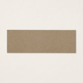 Industriële rustieke chique bloemenbruiloft websit mini visitekaartjes (Achterkant)