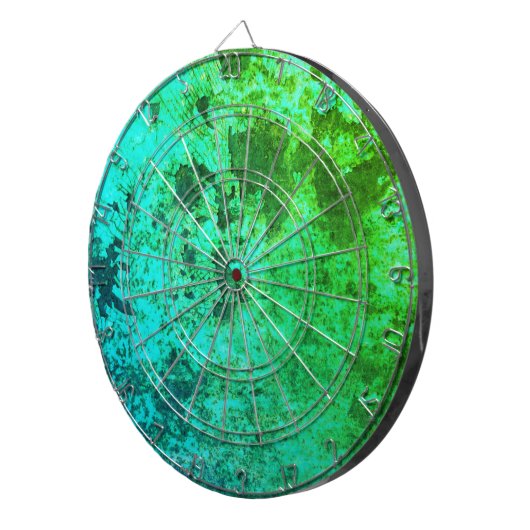 Industriële rustieke geïnspireerde kunst Moderne t Dartbord (Voorkant Rechts)
