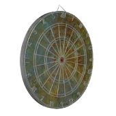 Industriële rustieke geïnspireerde kunst Moderne t Dartbord (Voorkant Links)