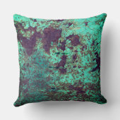 Industriële rustieke geïnspireerde kunst Moderne t Kussen (Achterkant)