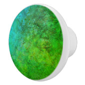 Industriële rustieke roest geïnspireerde kunst gro keramische knop (Rechts)