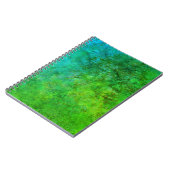 Industriële rustieke roest geïnspireerde kunst gro notitieboek (Linkerzijde)