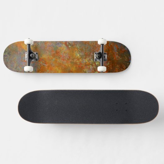 Industriële Rustieke Rusty Koper Geïnspireerde Kun Persoonlijk Skateboard (Horizontaal)